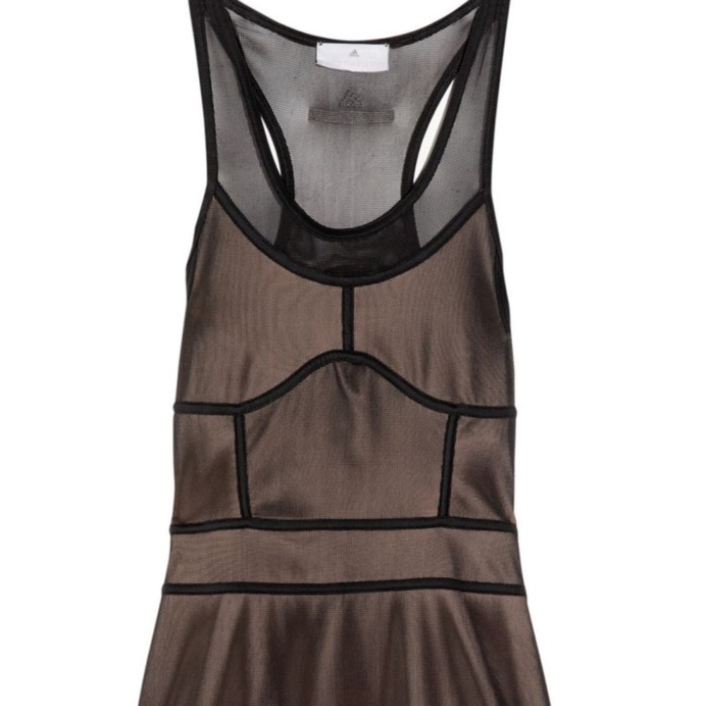 Black adidas x stella mccartney dress